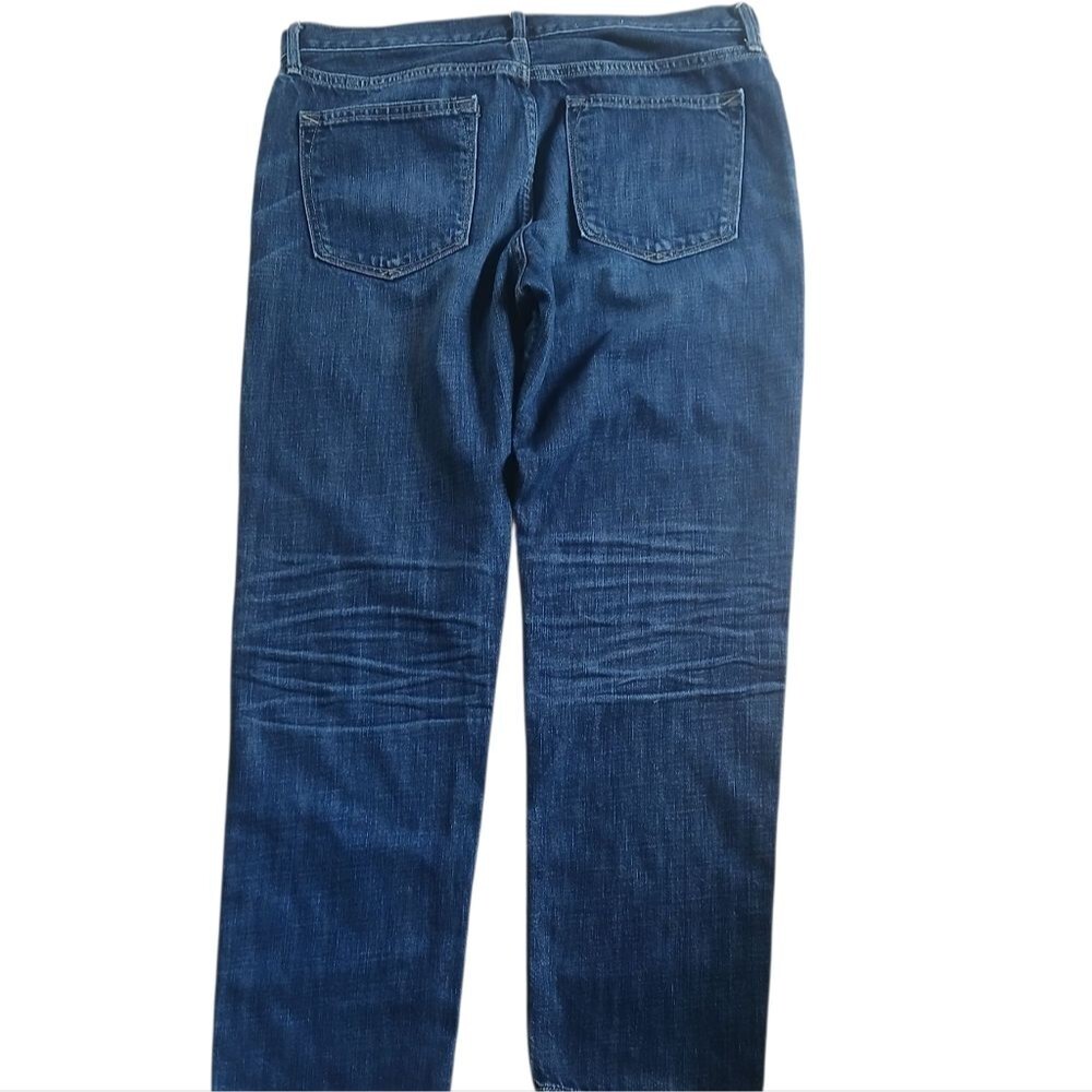 Classic Women's Rolled Cuff Jeans - Blue - Picture 9 of 12